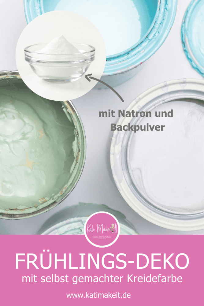 Upcycling mit selbstgemachter Kreidefarbe