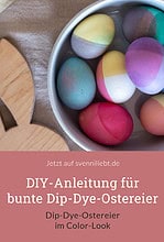 DIY-Anleitung für bunte Dip-Dye-Ostereier