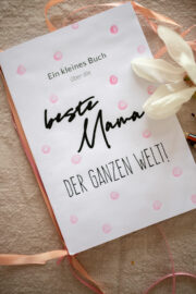 DIY Mama-Buch – personalisiertes Last-Minute Muttertagsgeschenk