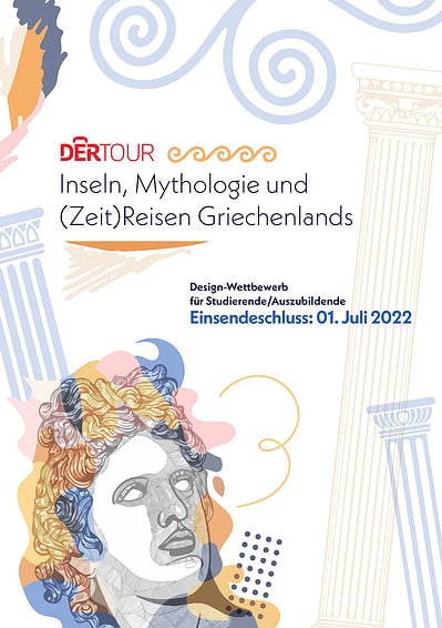 Design Wettbewerb - „Inseln, Mythologie und (Zeit)Reisen Griechenlands“