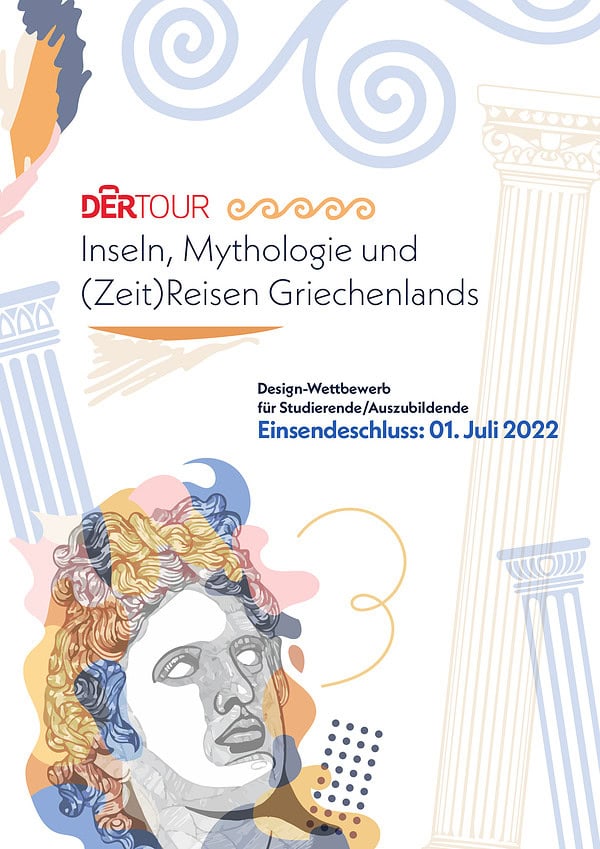 Design Wettbewerb - „Inseln, Mythologie und (Zeit)Reisen Griechenlands“