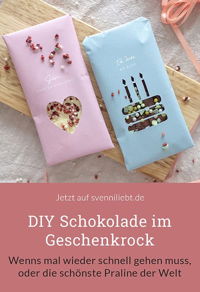 Wenns mal wieder schnell gehen muss, oder die schönste Muttertags-Praline der Welt mit FREEBIE