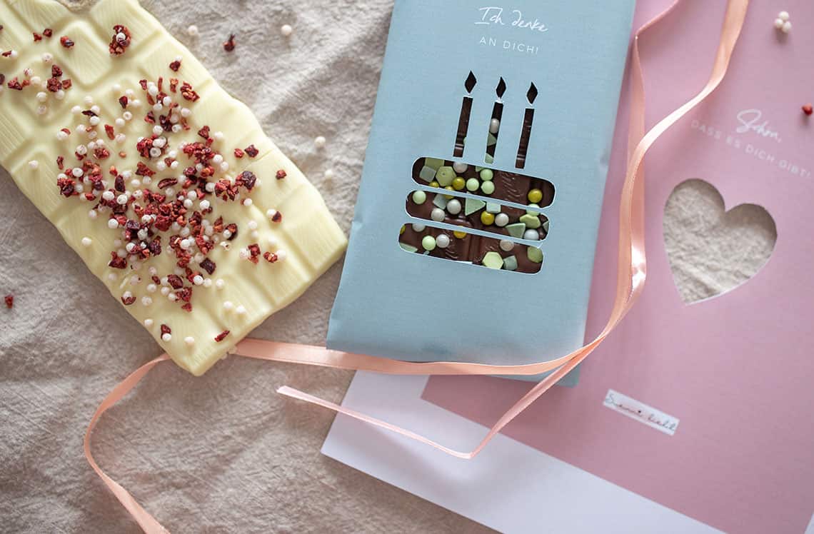 Wenns mal wieder schnell gehen muss, oder die schönste Muttertags-Praline der Welt mit FREEBIE