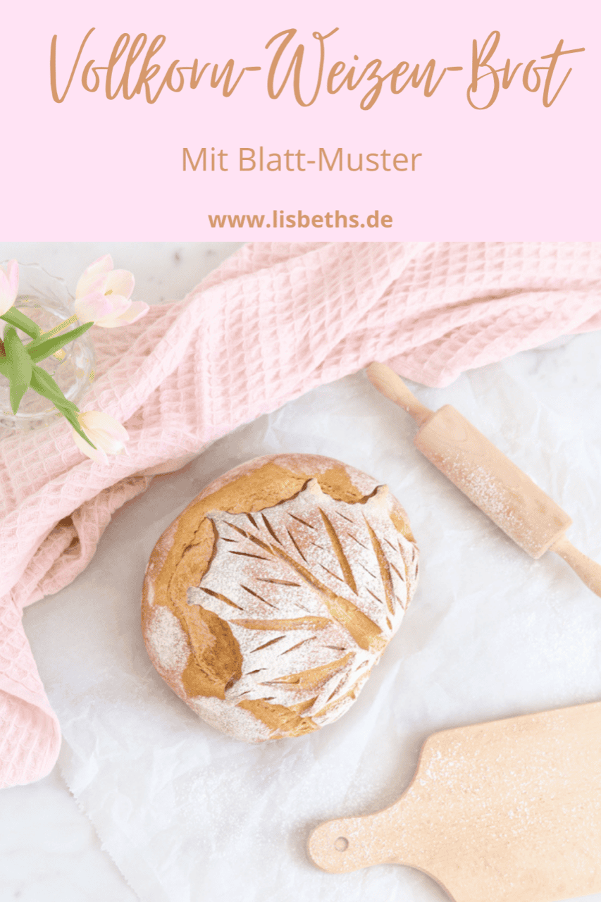 VOLLKORN-WEIZEN-BROT MIT MUSTER