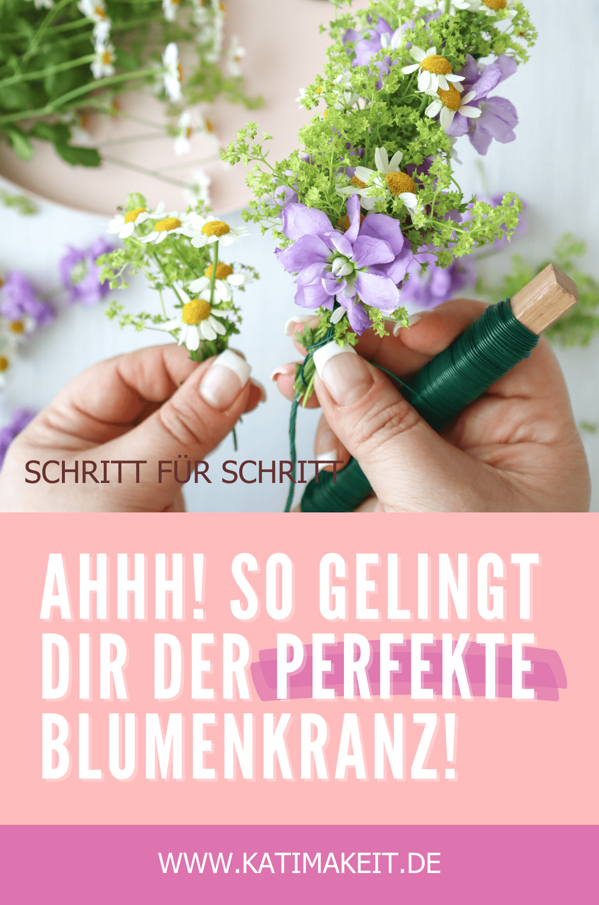 Blumenkranz binden
