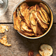 Zucchinichips mit Pizzageschmack