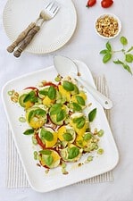 Caprese mit Avocado und Mango – unser allerliebster Sommersalat!