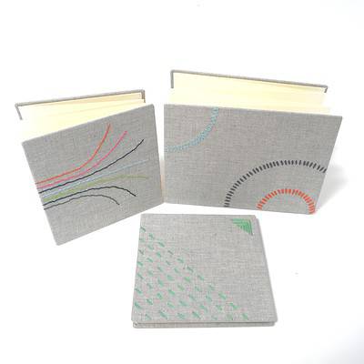 Buchbindekurs: Leporello-Album mit Stickerei Buchbindekurs: Leporello-Album mit Stickerei