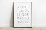 Die schönsten kostenlosen ABC-Poster zum Ausdrucken mit Freebie