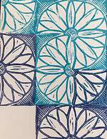 FUROSHIKI mit selbstbedruckten Stoff Geschenke verpacken