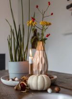 Schlichte und natürliche Herbstdeko: 7 einfache Ideen für schnelle Veränderungen deines Wohnzimmers – mit DIY-Projekten und Freebie