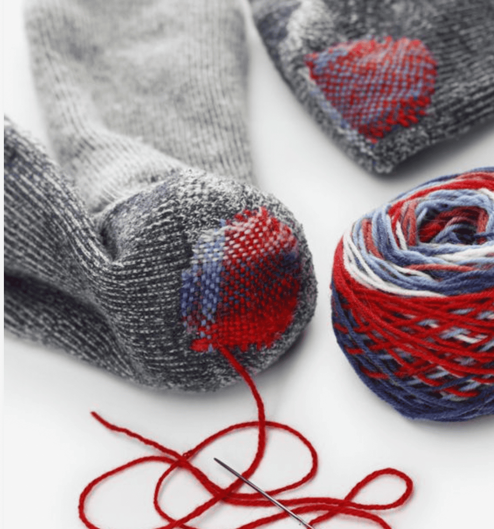 Visible Mending: Kleidung auffallend reparieren