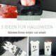 3 Ideen für Halloween Kerzen - Einfach & Schnell Selbermachen