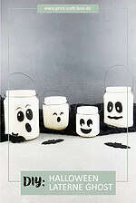 Halloween-Laterne das kleine Gespenst