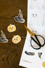Printable: Schnelle Halloween Deko einfach Ausdrucken