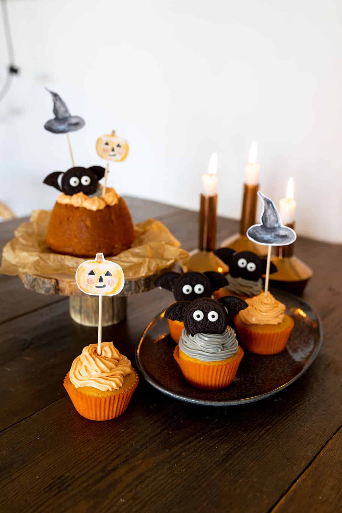 Printable: Schnelle Halloween Deko einfach Ausdrucken