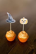 Printable: Schnelle Halloween Deko einfach Ausdrucken
