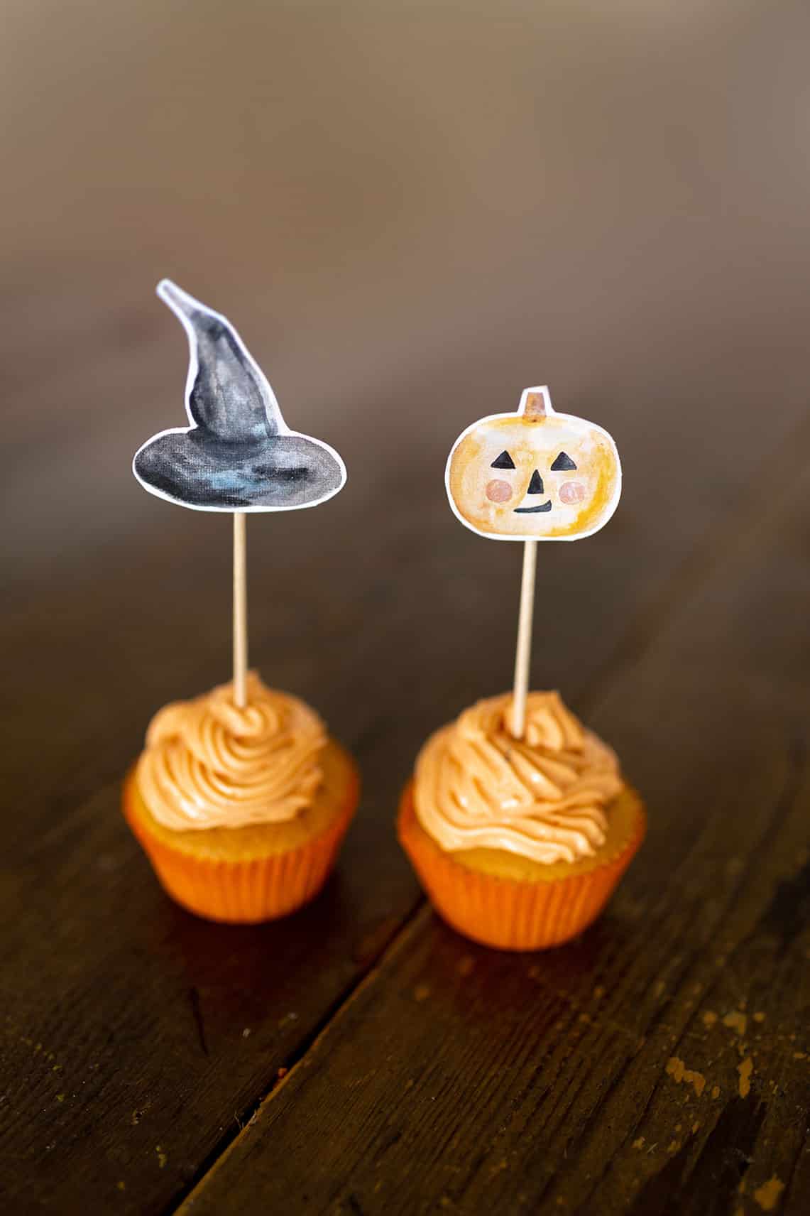 Printable: Schnelle Halloween Deko einfach Ausdrucken