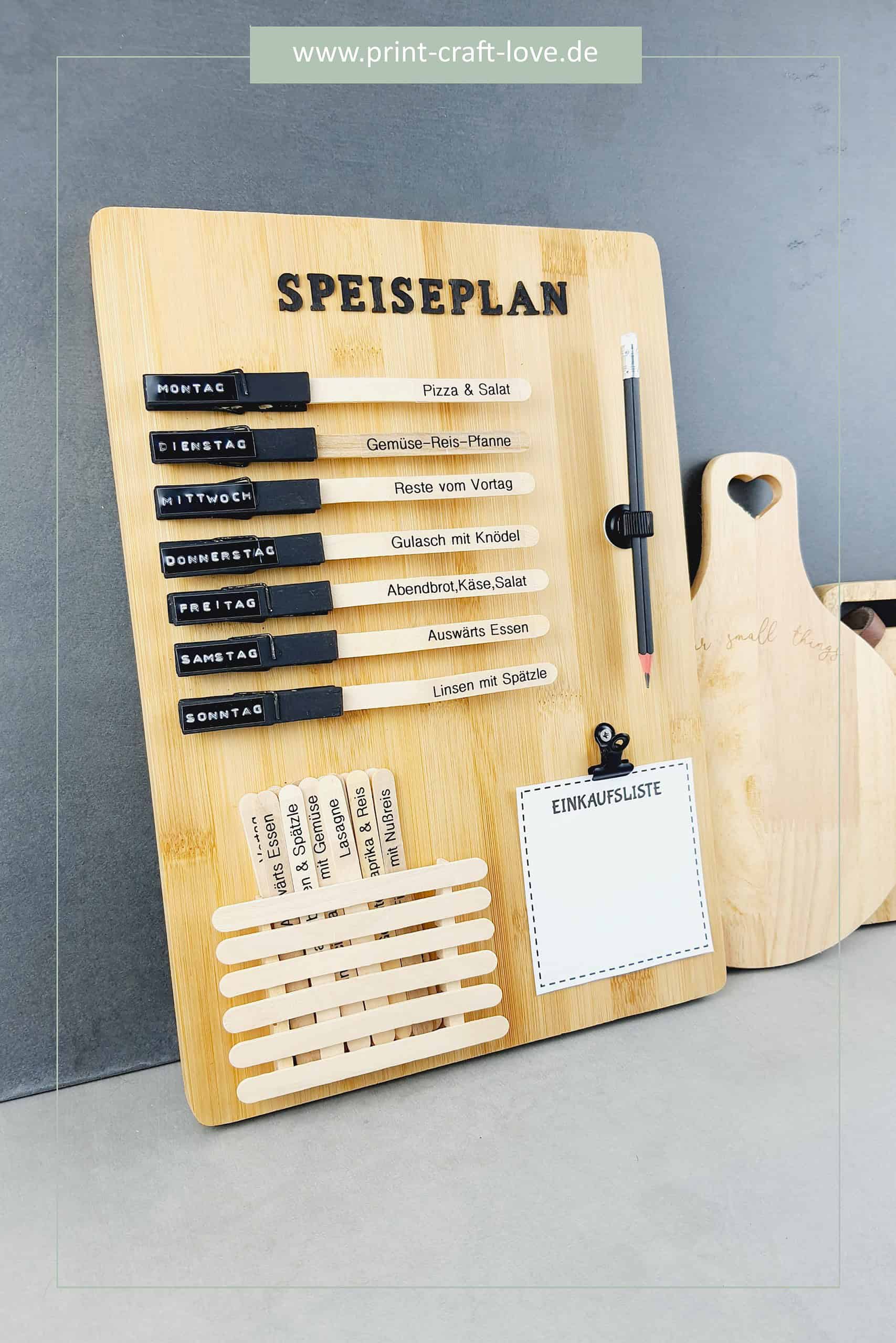 Upcycling „Foodboard“ aus Küchenbrett