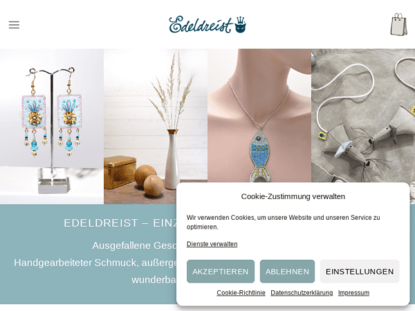 Geschenke - Schmuck, Leseratten & Vintage-Deko | Edeldreist • Geschenke - Schmuck, Leseratten & Vintage-Deko | Edeldreist •