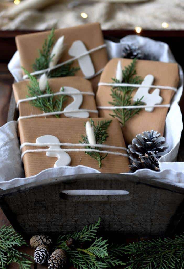 4 statt 24 Päckchen! Der maximal entspannte Wochenend-Adventskalender