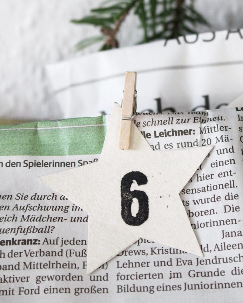 DIY Upcycling Adventskalender basteln – 70+ günstige Füllideen