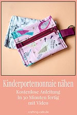 Kinderportemonnaie nähen – mit Video!