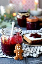 Schnelle Weihnachtsmarmelade plus Freebie Etiketten!