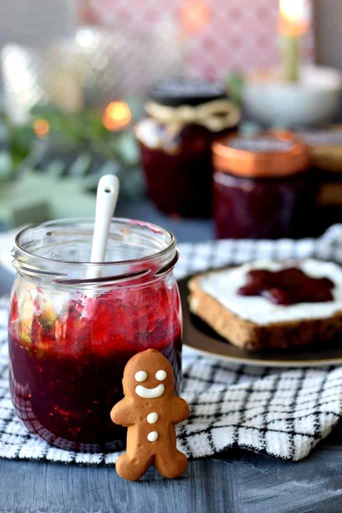 Schnelle Weihnachtsmarmelade plus Freebie Etiketten!
