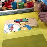 Siebdruck-Monotypie Bremen/Oldenburg