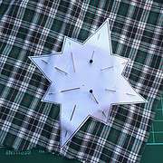 Weihnachtsdekoration nähen – Vorlagen