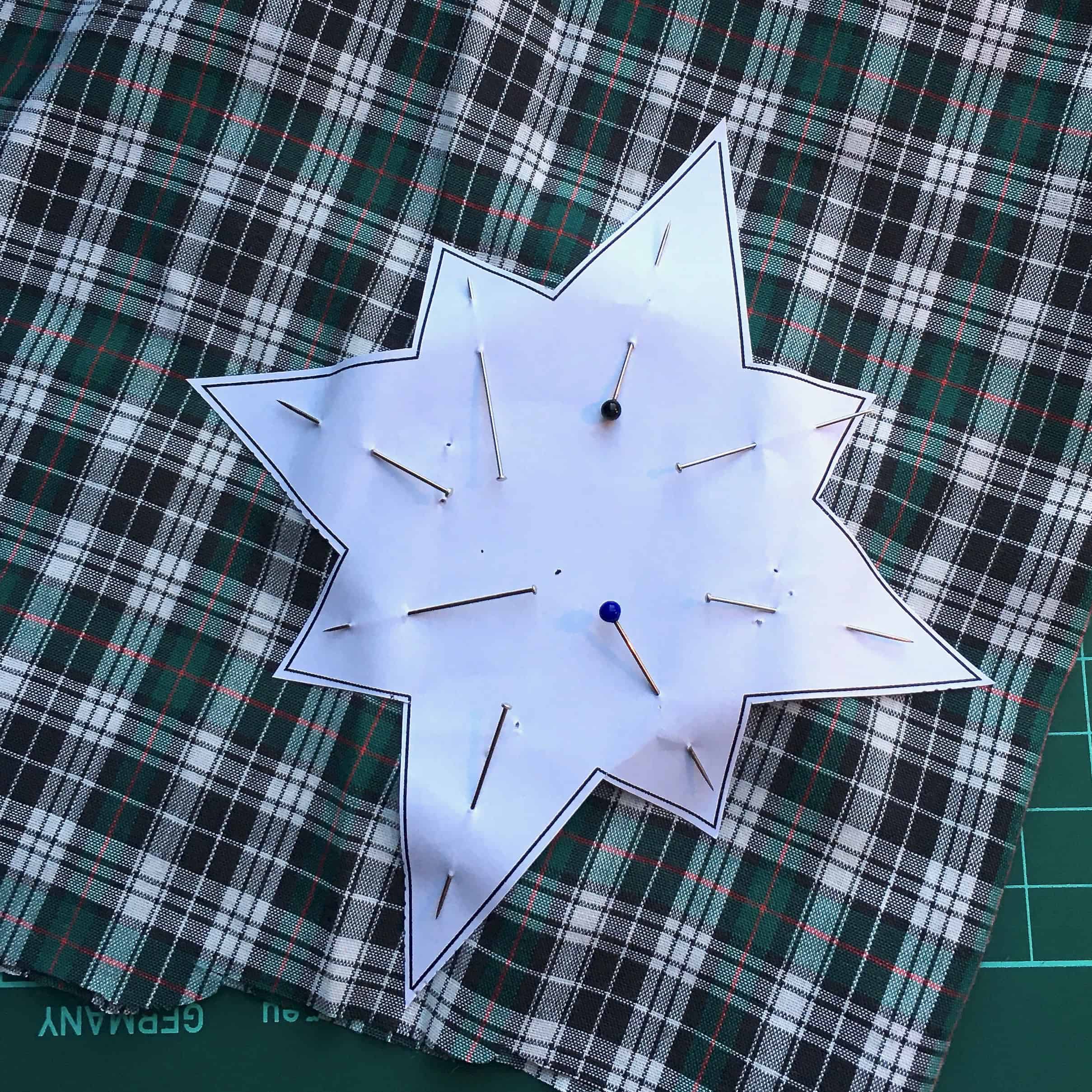 Weihnachtsdekoration nähen – Vorlagen