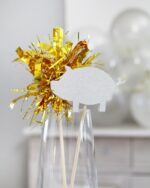 DIY Silvester Tischdeko basteln