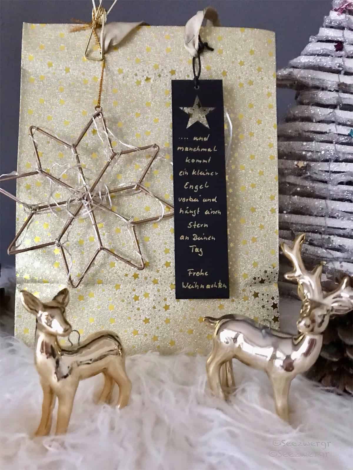 Geldgeschenk zu Weihnachten/ Verpackungs- DIY