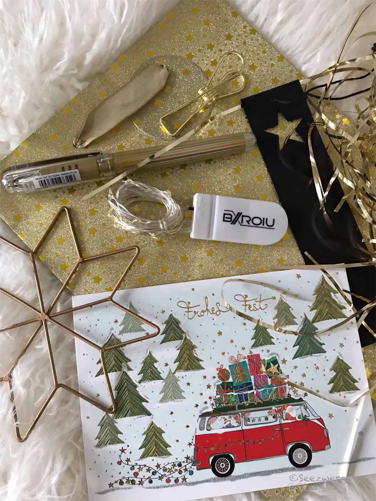 Geldgeschenk zu Weihnachten/ Verpackungs- DIY