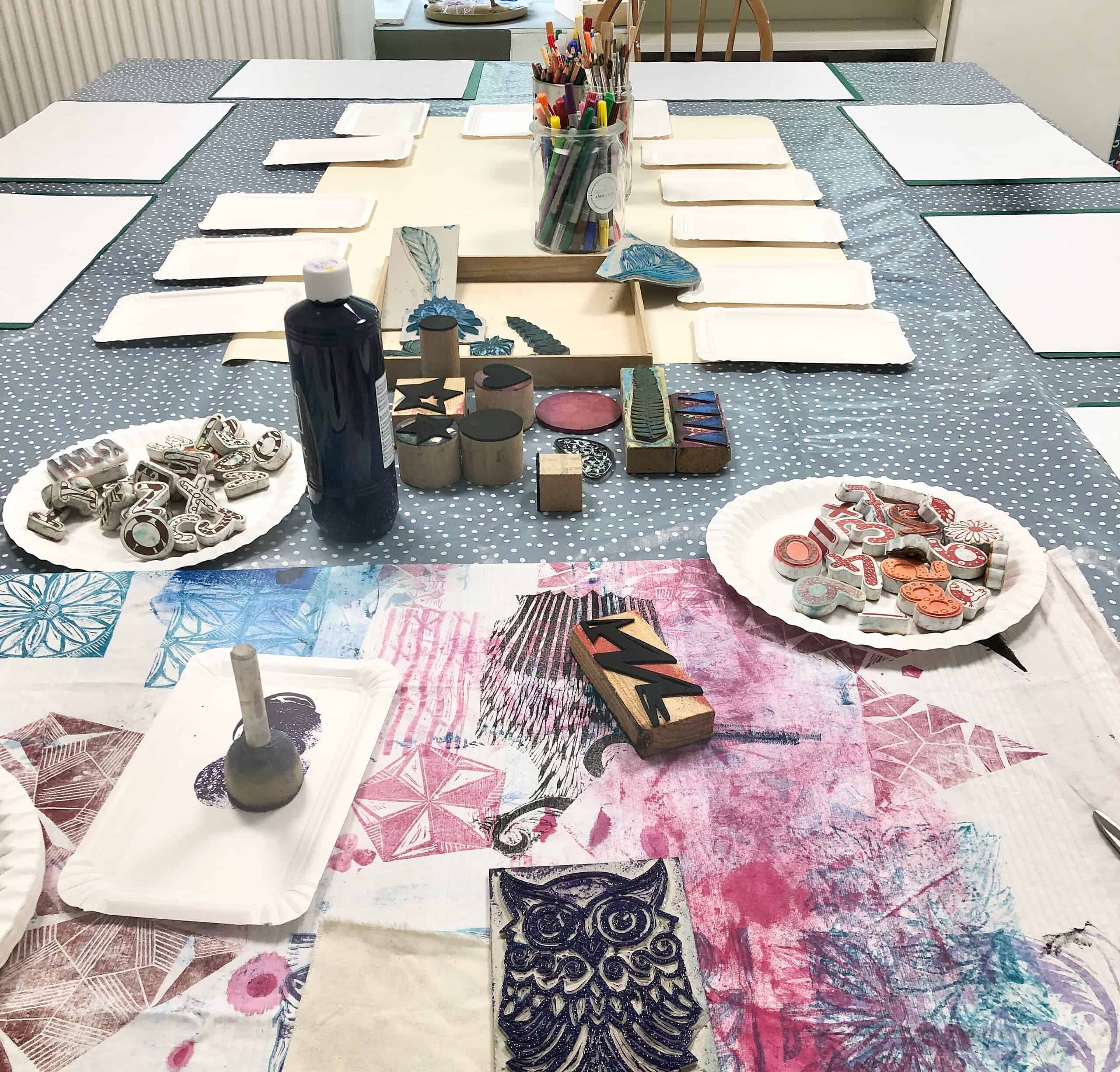 Kreatives Drucken für Kids – Ferienworkshop in Hamburg Altona