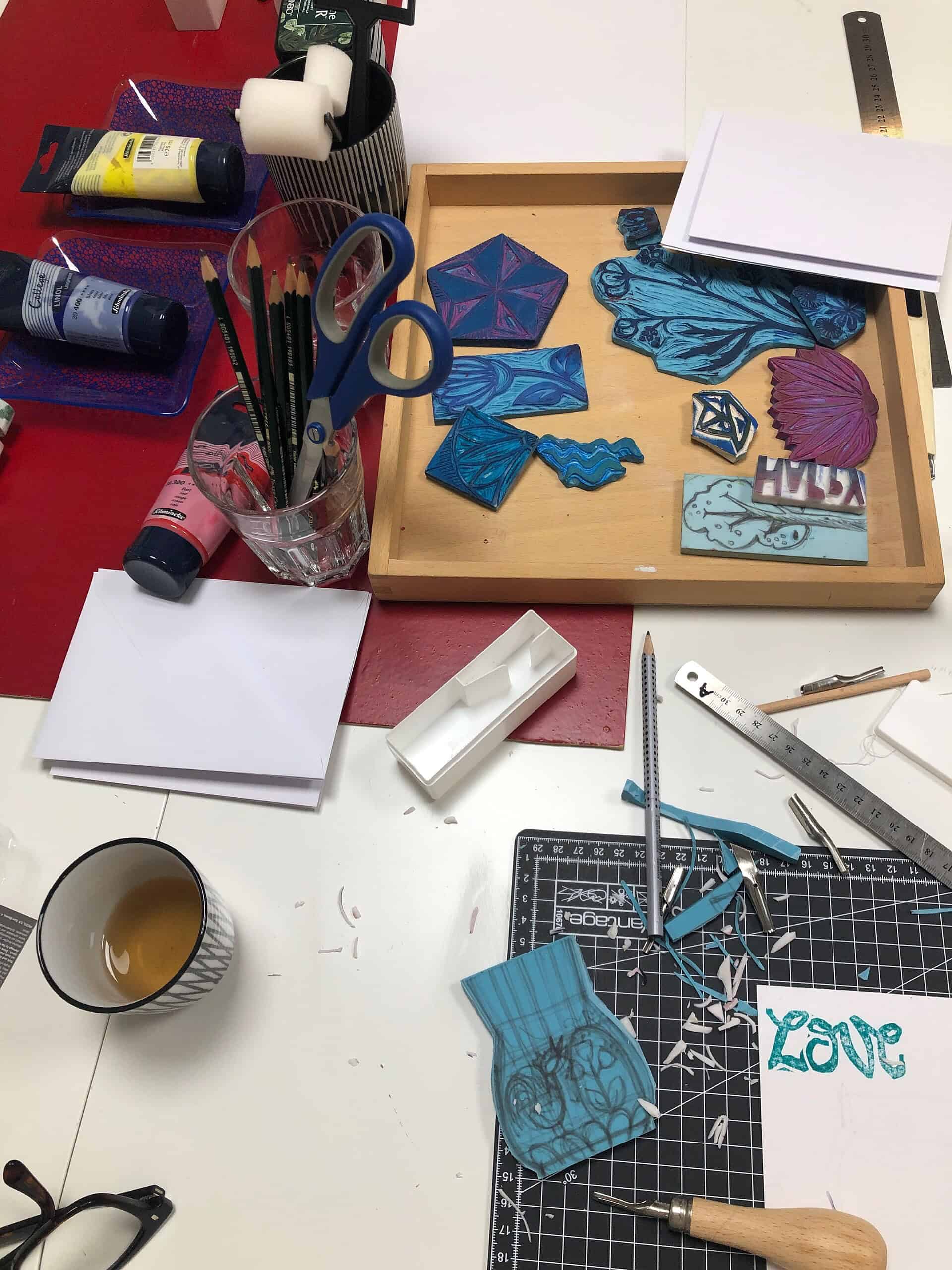 Kreatives Drucken für Kids – Ferienworkshop in Hamburg Altona