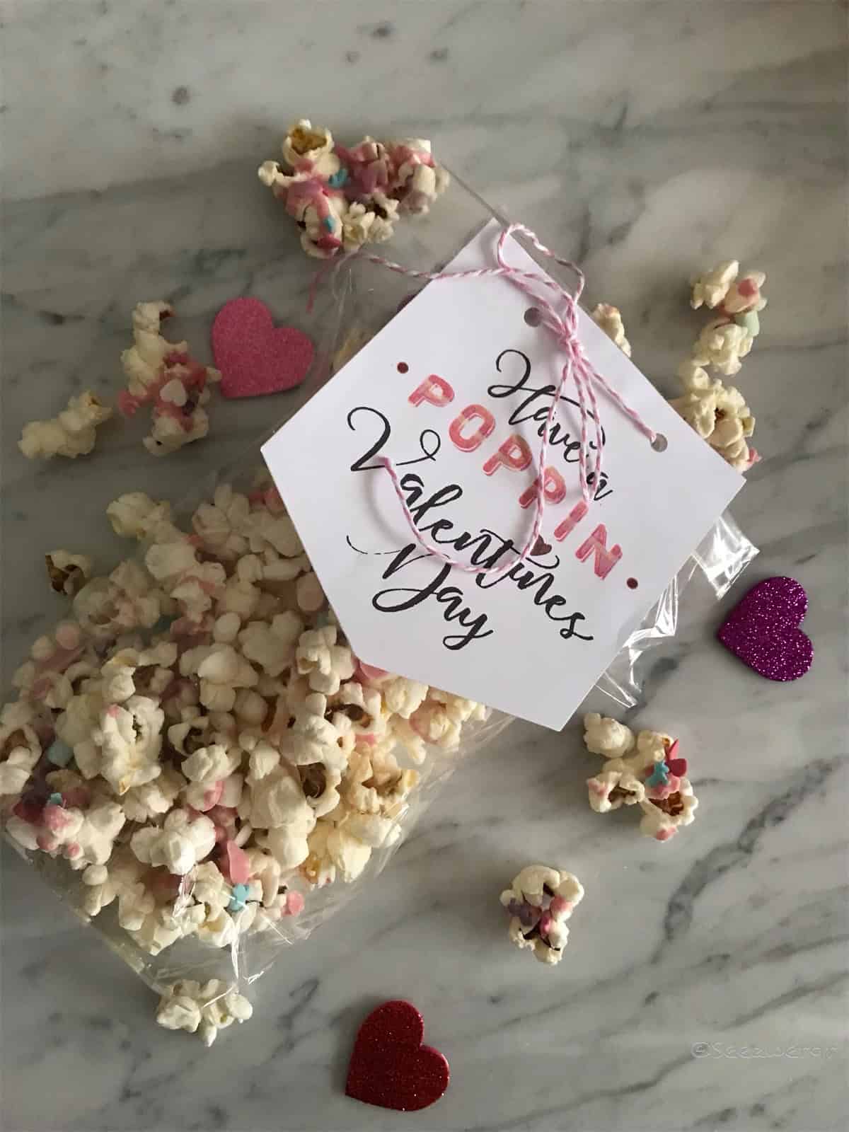 Popcorn-Mix / Valentins Diy