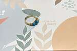 DIY Ring aus Draht und Perlen