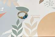 DIY Ring aus Draht und Perlen