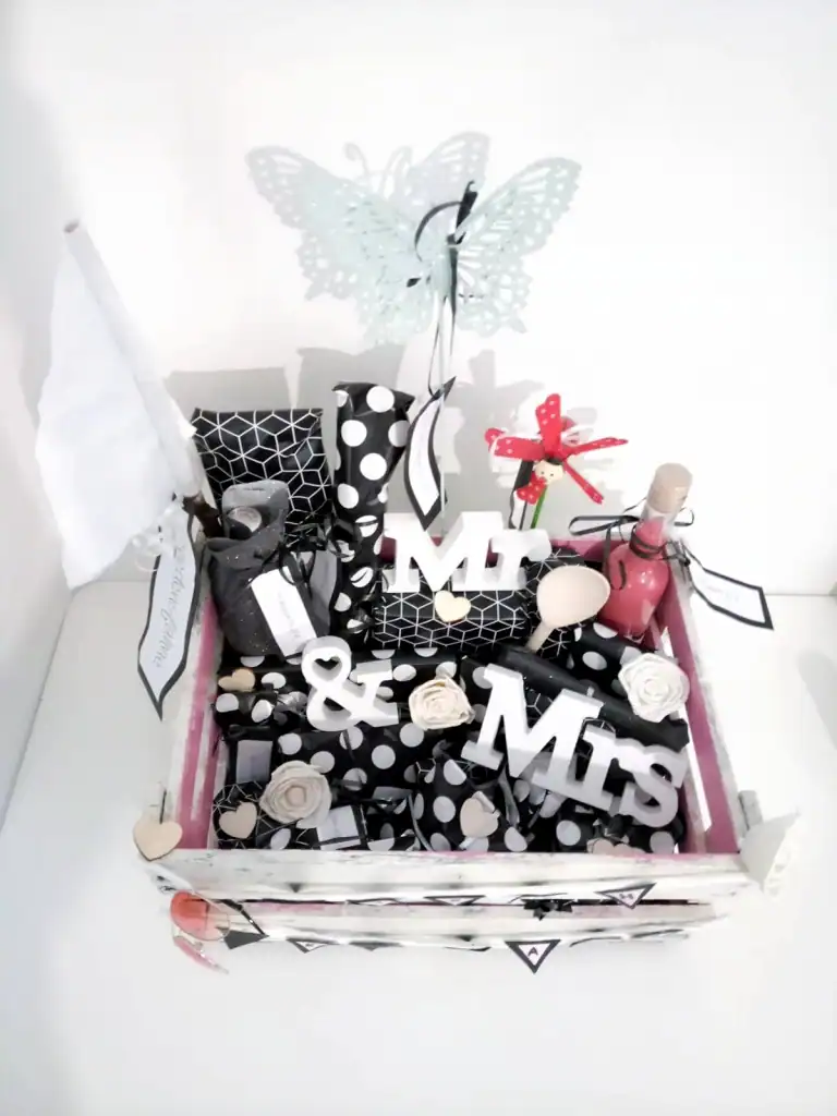 DIY Geschenk Idee zur Hochzeit für Leute mit Humor