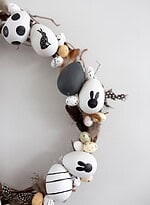 DIY-Osterkranz im Scandi-Look: Einfache Anleitung in 30 Minuten