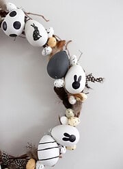 DIY-Osterkranz im Scandi-Look: Einfache Anleitung in 30 Minuten
