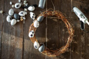 DIY-Osterkranz im Scandi-Look: Einfache Anleitung in 30 Minuten