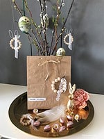 Oster- Diy /Holzperlenanhänger