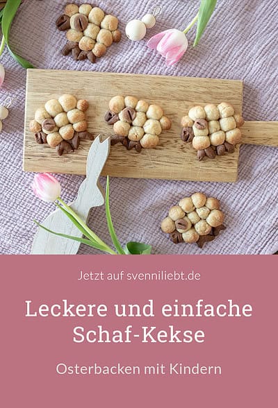 Osterbacken mit Kindern: Leckere und einfache Schaf-Kekse selbst machen