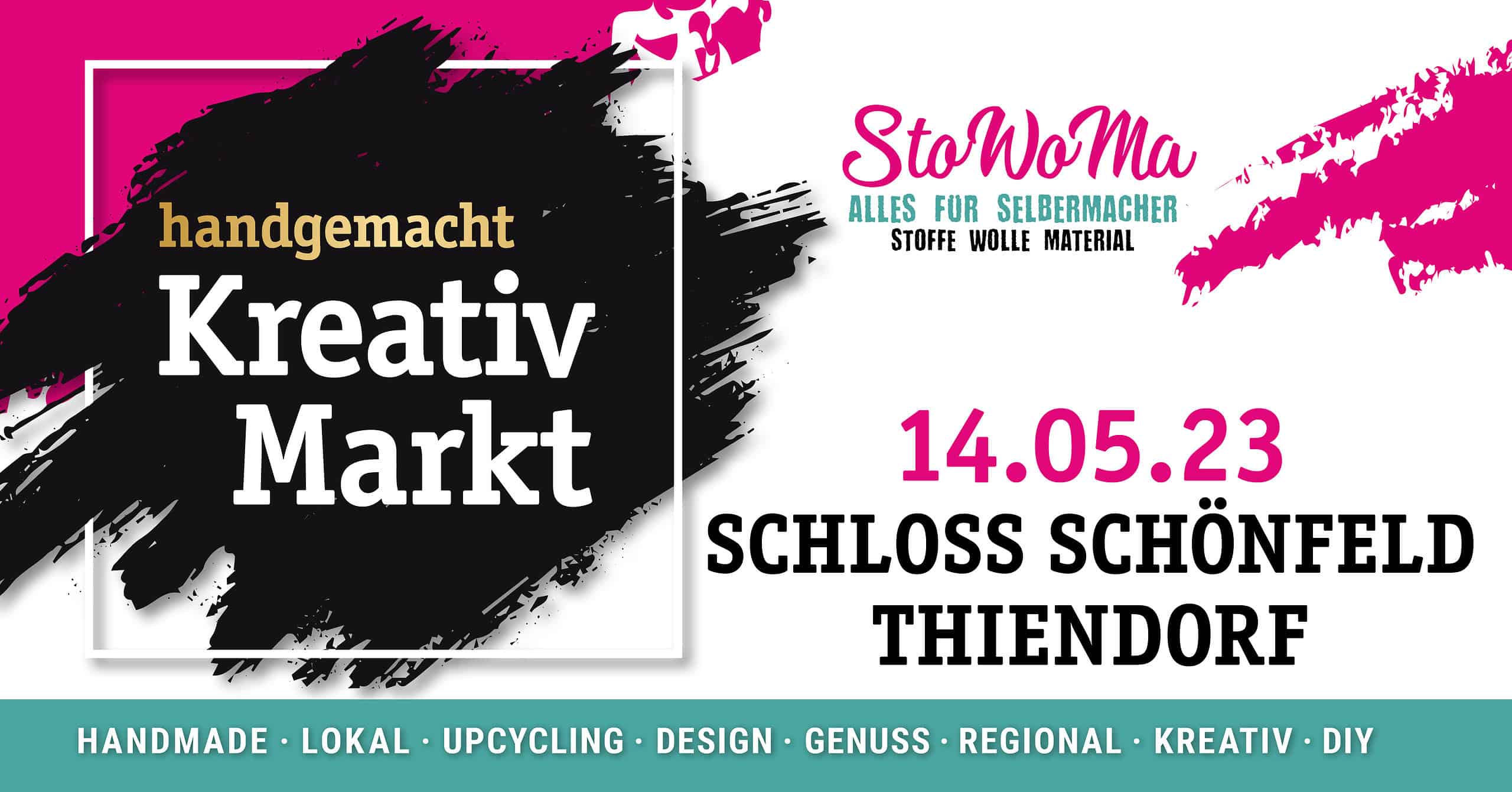 handgemacht Kreativmarkt Schloss Schönfeld