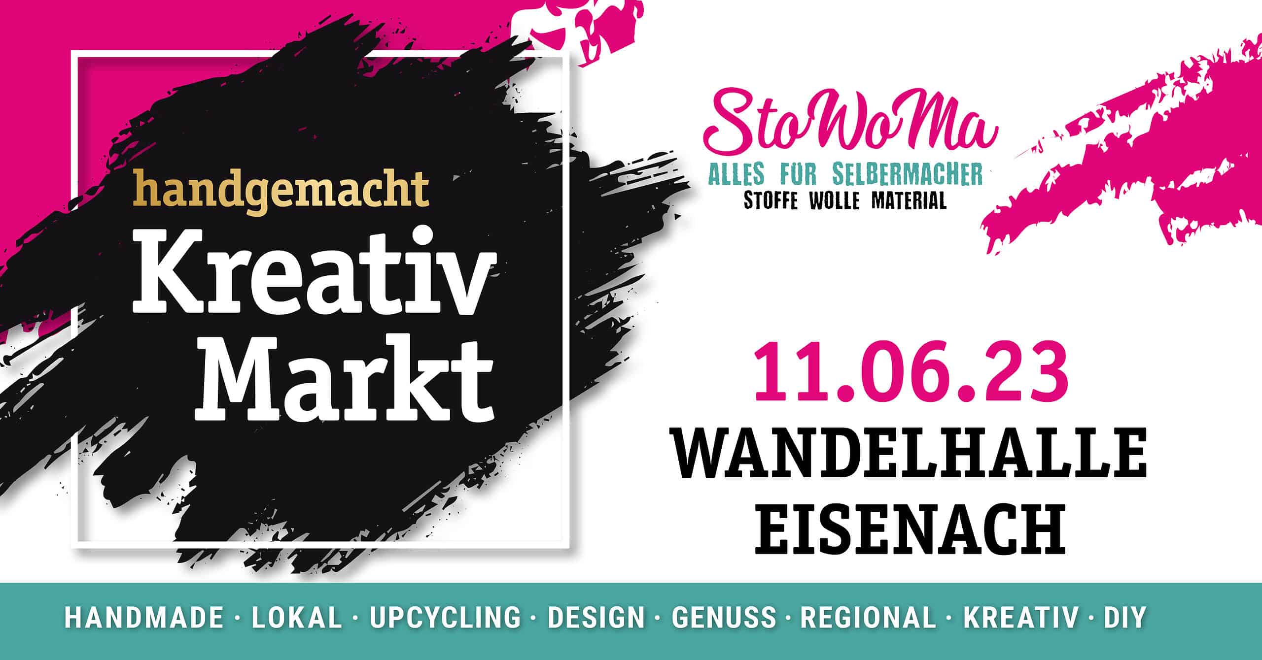 handgemacht Kreativmarkt Wandelhalle Eisenach