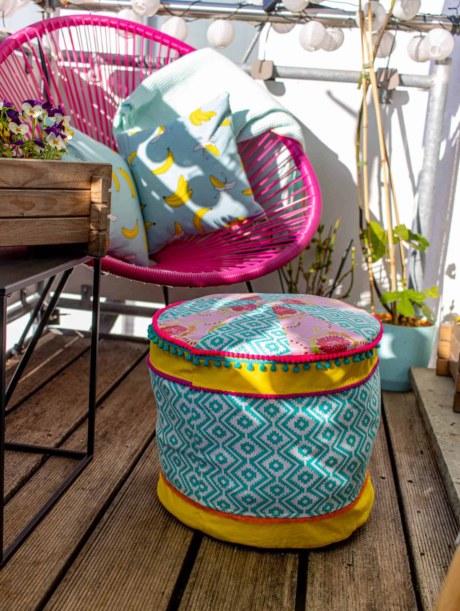 Sitzpouf nähen
