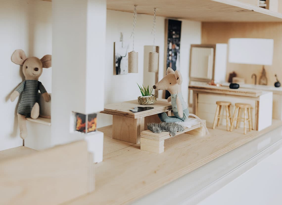 DIY: Puppenhaus 1:12 – mit Anleitung und Bauplan